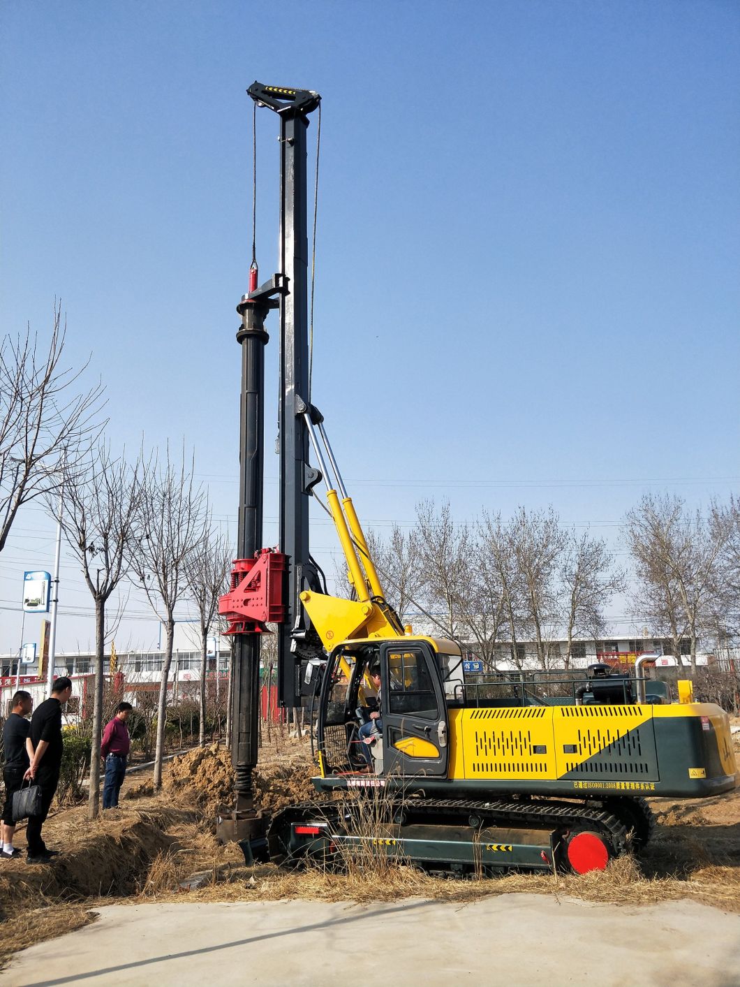 20m Rock Drilling Rig and Rotary Water Well Drilling Rig Drilling Machine Construction Machine