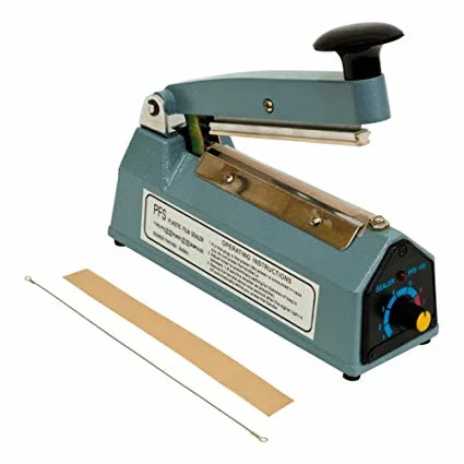 Iron Impulse Sealer with Seal Ring and Cutter