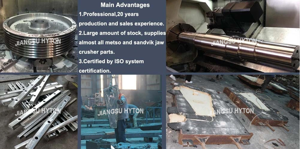 Factory Supply Toggle Plate Suit Sandvik Jm1108 Jm1206 Jm1208 Jm1211 Jm1312 Jm1511 Jm1513 Jaw Crusher Parts