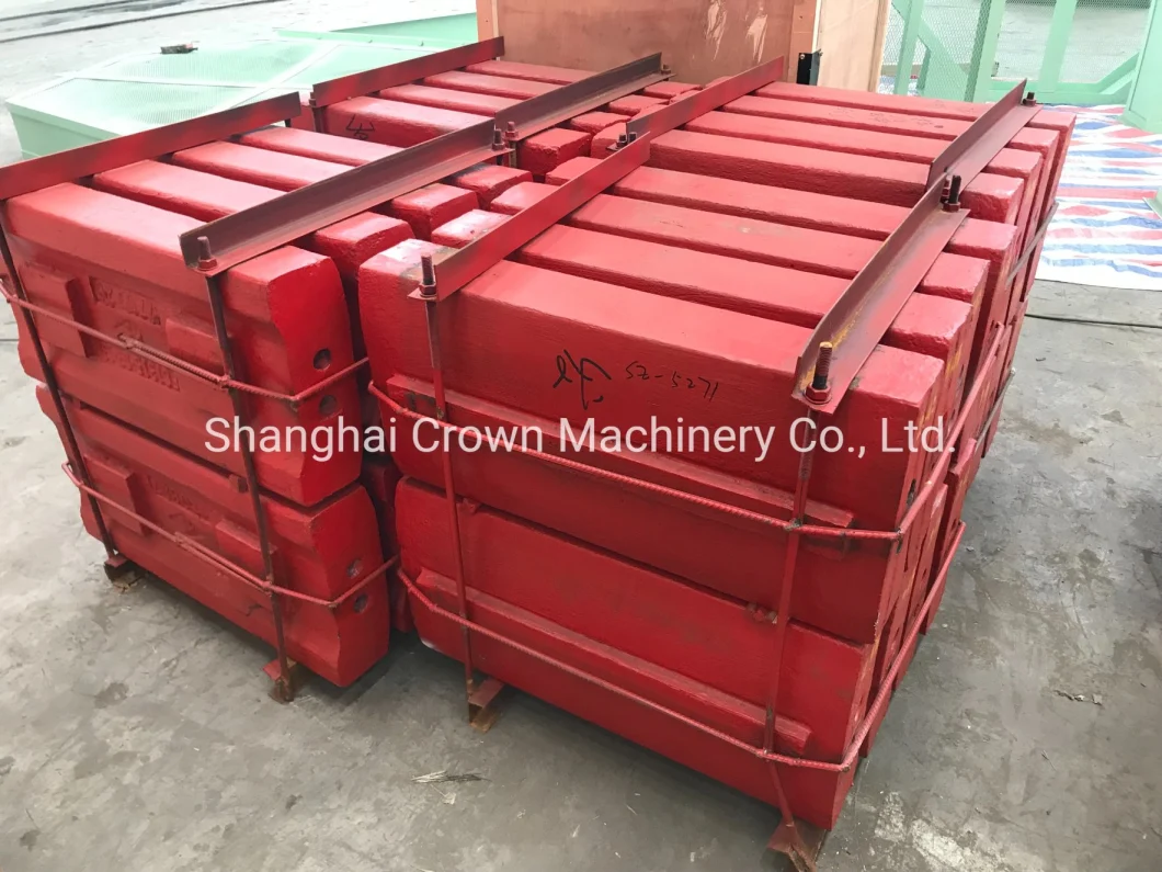 Mining Impact Crusher Wear Parts High Manganese Steel Blow Bar