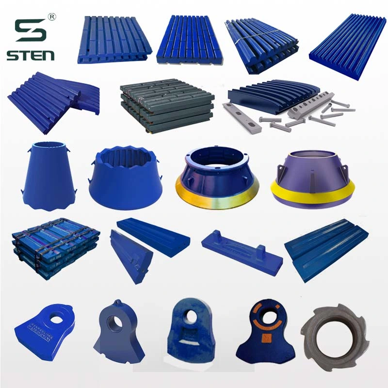 Sten Supplies a Full Set of Wear Resistant Aaphalt Mixer Casting Parts