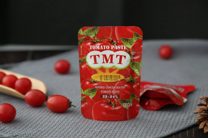 Tomato Paste Factory Price Tinned Tomatoes Paste 70g Tmt Brand OEM