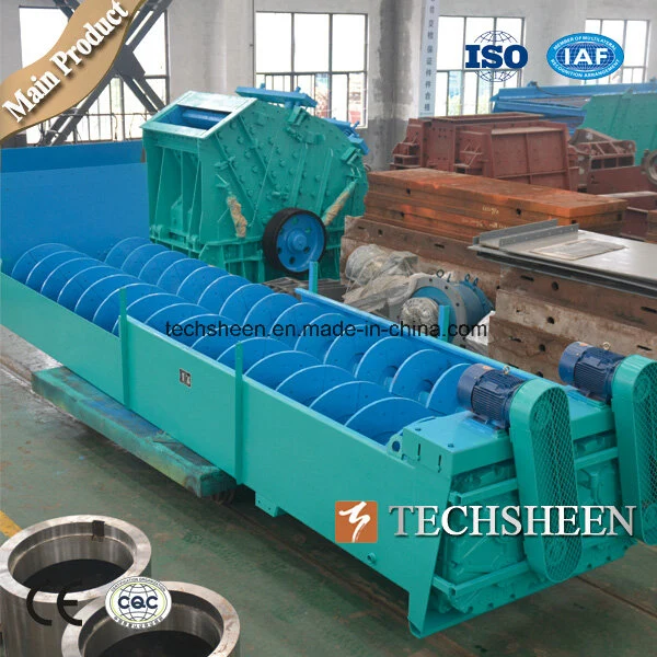 Hot Sale Single Drum and Double Drum Spiral Type Sand Washing Machine Sand Washer for Seasand and Silica Sand