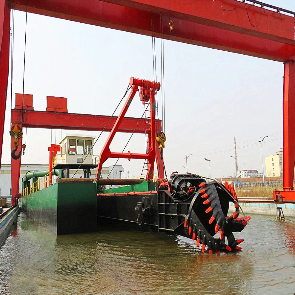 12 Inch Cutter Suction Dredger with Cutter Head for River Sand