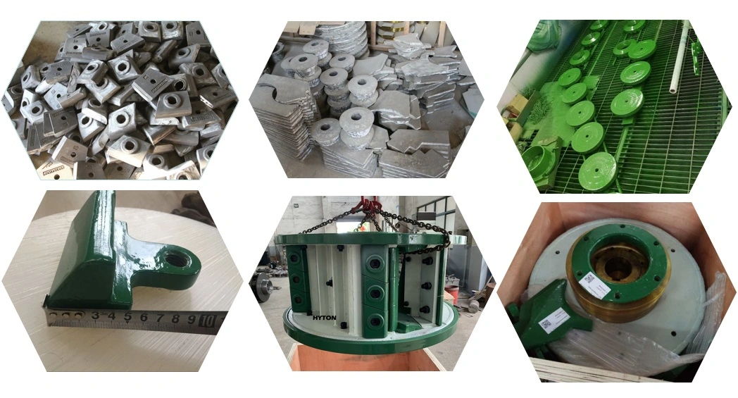 Mining Machinery VSI Crusher Spare Parts Suit Barmac B8100 B9600 Crusher Wear Plate Rotor Tip