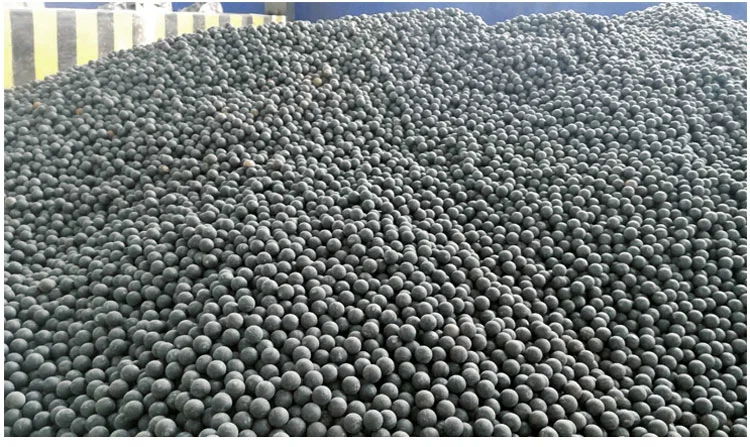 80mm Good Wear Rate B2 Material Forged Steel Ball for Gold Mines