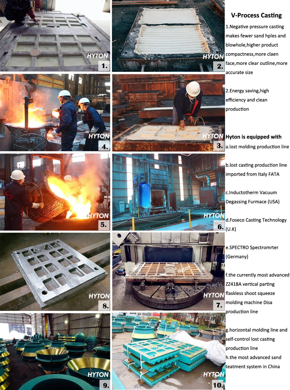 All Kinds of Crusher Spare Parts Nordebrg Jaw Crusher Jaw Plate in Mining Machinery