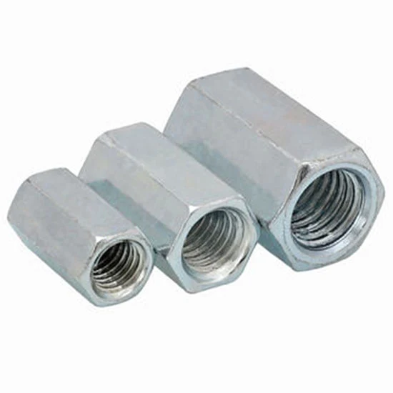 DIN6334 Stainless Steel Long Hex Coupling Nut Sleeve Nut M8
