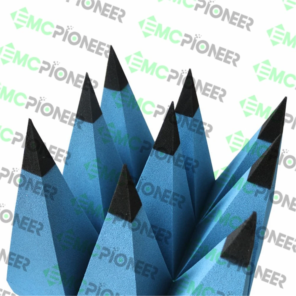 Emcpioneer Truncated RF Microwave Foam Absorbing Absorber for Antenna Chamber
