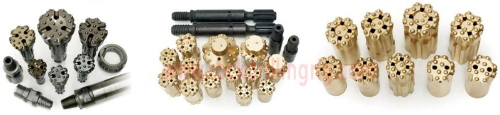 Reverse Circulation DTH Drilling Tools Bits High Durability for Hole Drlling