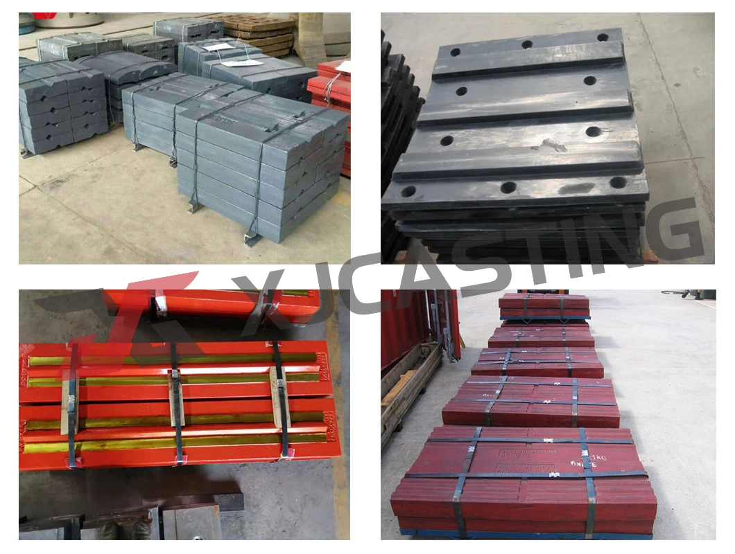 High Chrome Impact Crusher Liner Plates/Blow Bar for PF1214 Impact Crusher Wholesale Price