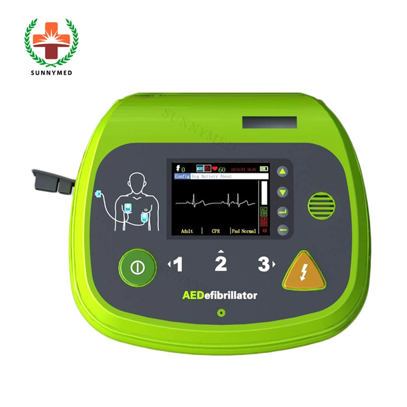 Sy-C025p Aed Biphasic Truncated Exponential First Aid Auto Aed Defibrillator