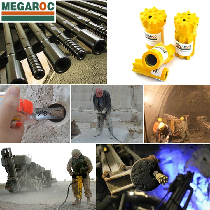 R32 R25 Drill Hard Rock Thread Button Mining Drill Bit