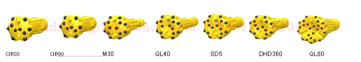 Reverse Circulation DTH Drilling Tools Bits High Durability for Hole Drlling