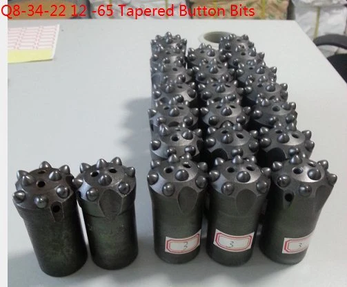 Tapered Button Bit for Rock Drill Mining Bits