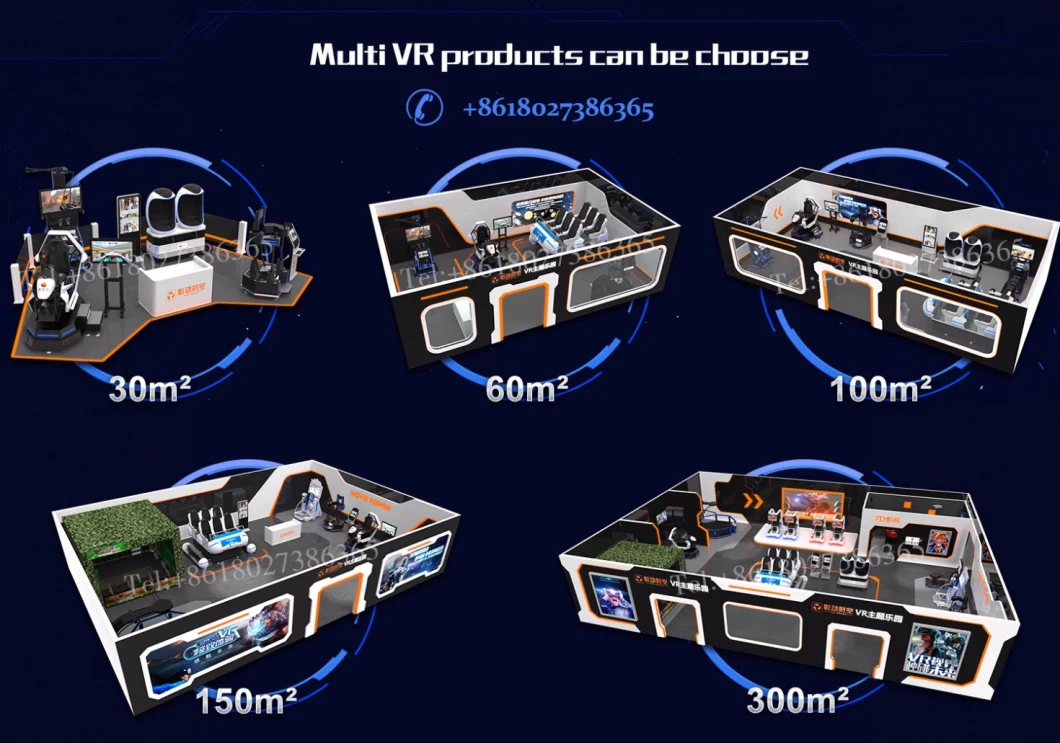 Virtual Reality Game Center 9d Vr Theme Park Solution Provider