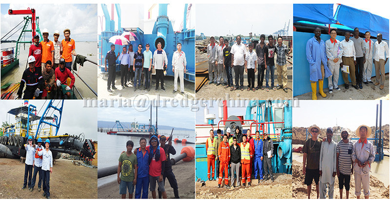 Cutter Suction Dredger for Sale with Cutter Head