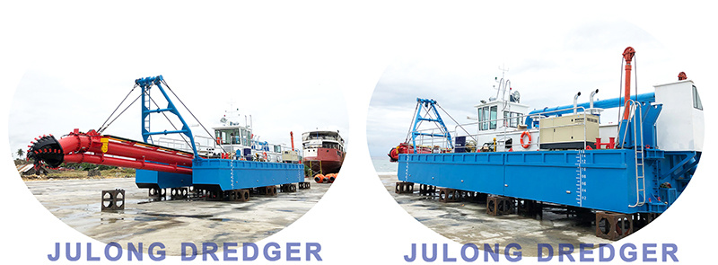 Cutter Suction Dredger for Sale with Cutter Head