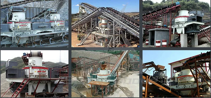 Stone Sand Production Line/Sand Making Machine/VSI Series Sand Crusher with High Quality