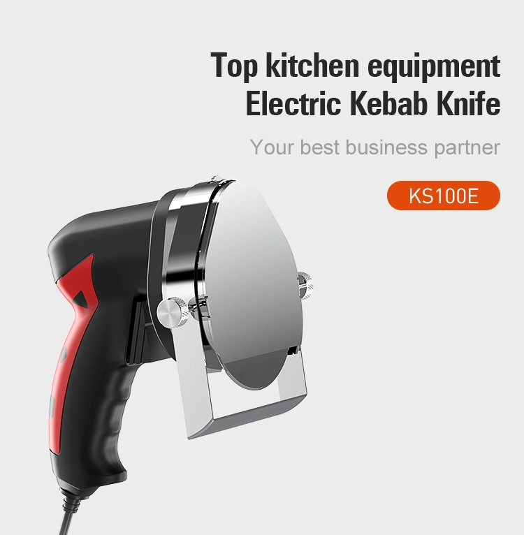 Electric Kebab Knife Meat Slicing Tool Commercial Kebab Wheel Blade Disc Cutter, Electric Slicer Kebab Knife