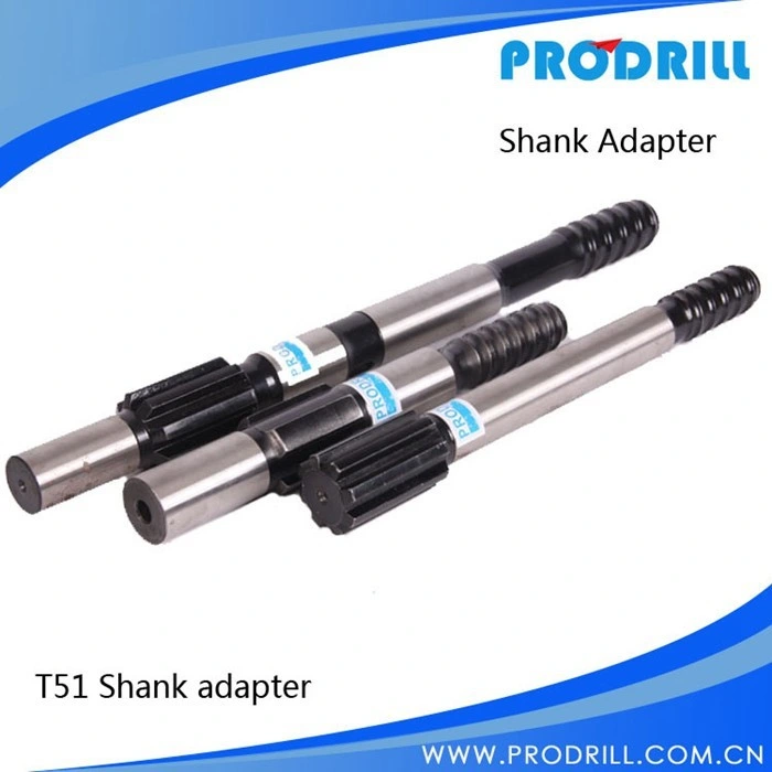 R22/R25/R28/T38/T45/T51 Thread Drill Striking Bar Shank Adapter