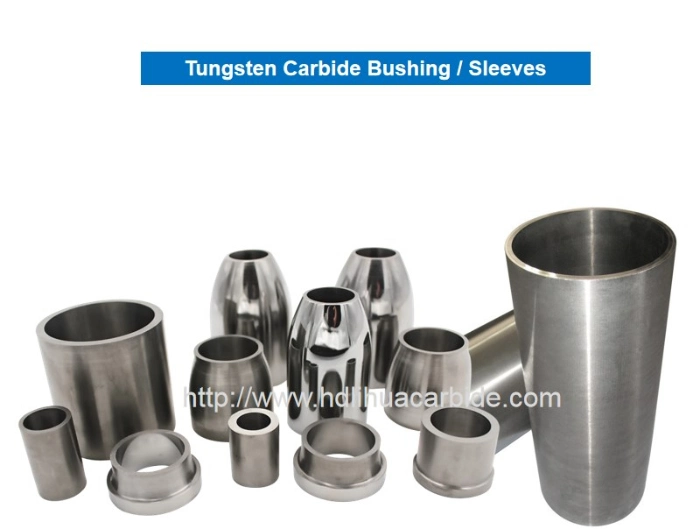 High Wear Resistance Tungsten Carbide Sleeves for Oil Parts