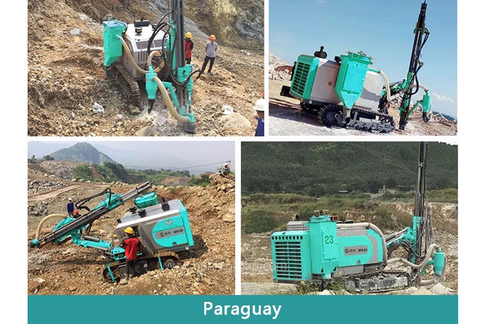 Hfg-53 Strong Power 20m Hydraulic Integrated DTH Rock Drilling Machine