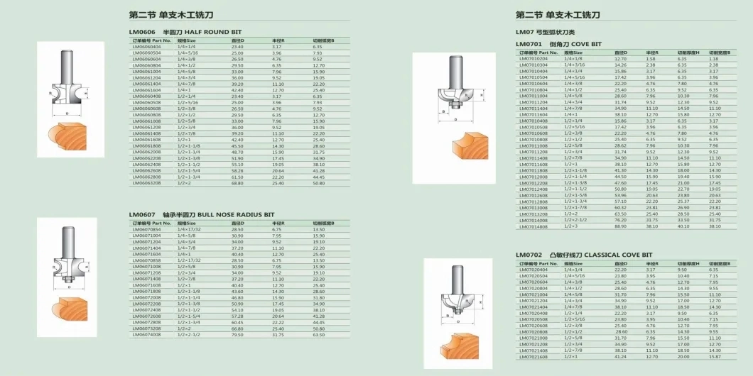 Customized Tools Woodworking Plane Tenon Drill Carving Turning Milling Saws Cutter Cutting Tools