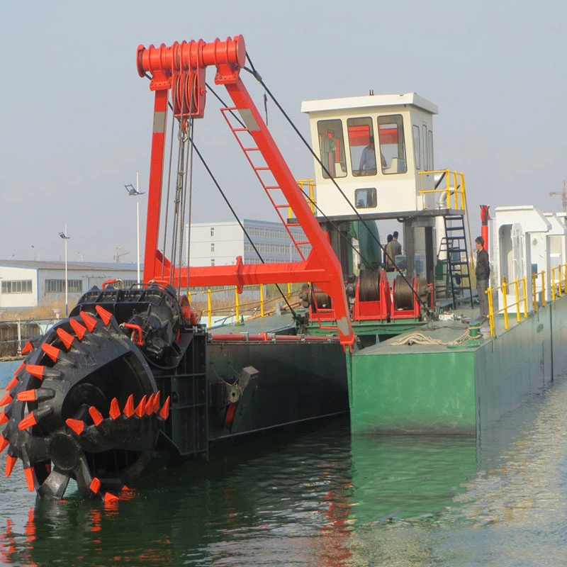 12 Inch Cutter Suction Dredger with Cutter Head for River Sand