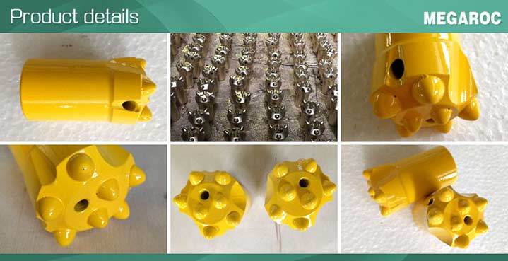 34mm Carbide Button Bits Rock Drilling Tools