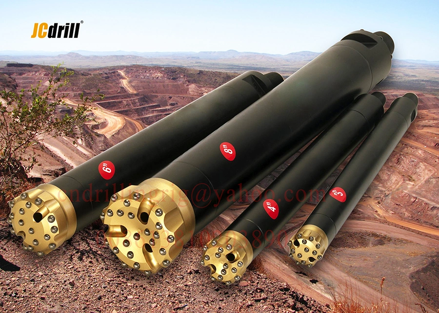 High Air Pressure Mining Drilling Borehole Button DTH Hammer and Bit for DTH Hammer
