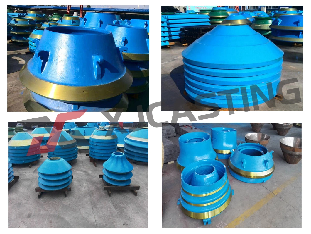  High Manganese Liner Mantle and Bowl Liner for Cone Crusher