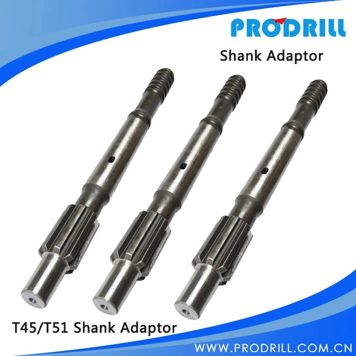 R22/R25/R28/T38/T45/T51 Thread Drill Striking Bar Shank Adapter