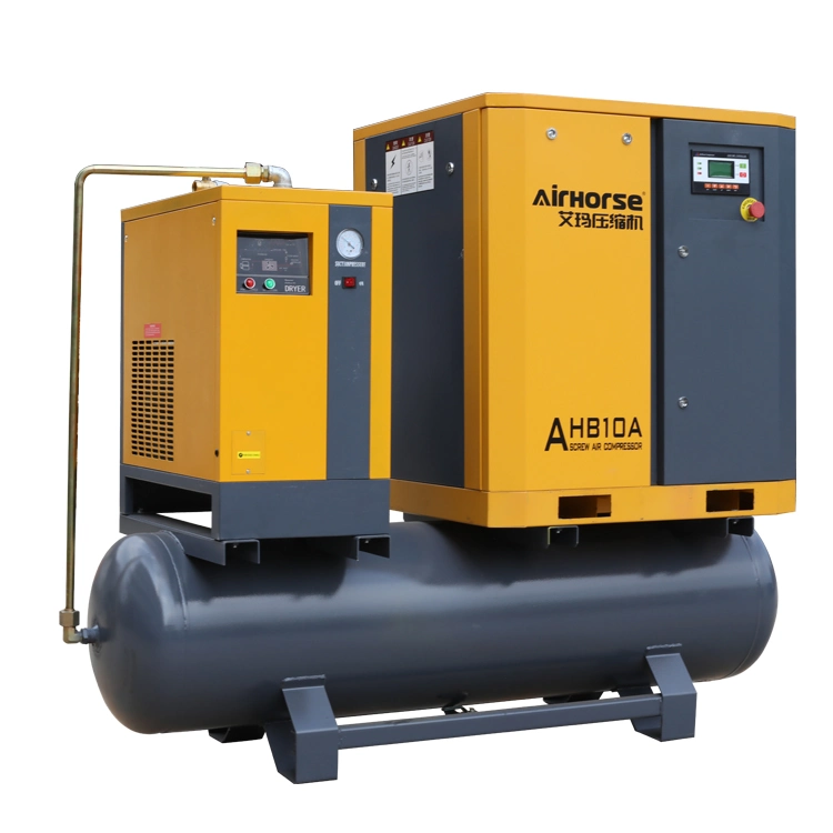 Compressors Industrial Combined with Tank for Tunneling&Drifting, Raise Boring 12bar 81cfm 15/20kw/HP