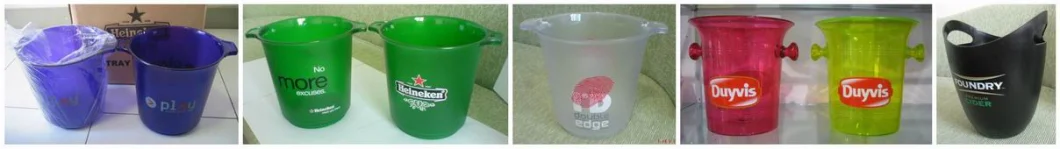 High Quality Customize Plastic Ice Buckets Hot Sels Insulated Buckets