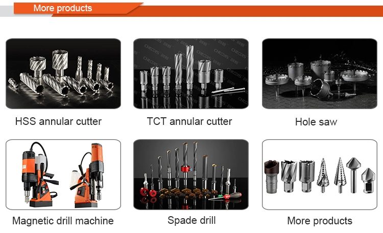 Chinese Factory 25mm Cutting Depth Tct Drill Bit Hole Saw