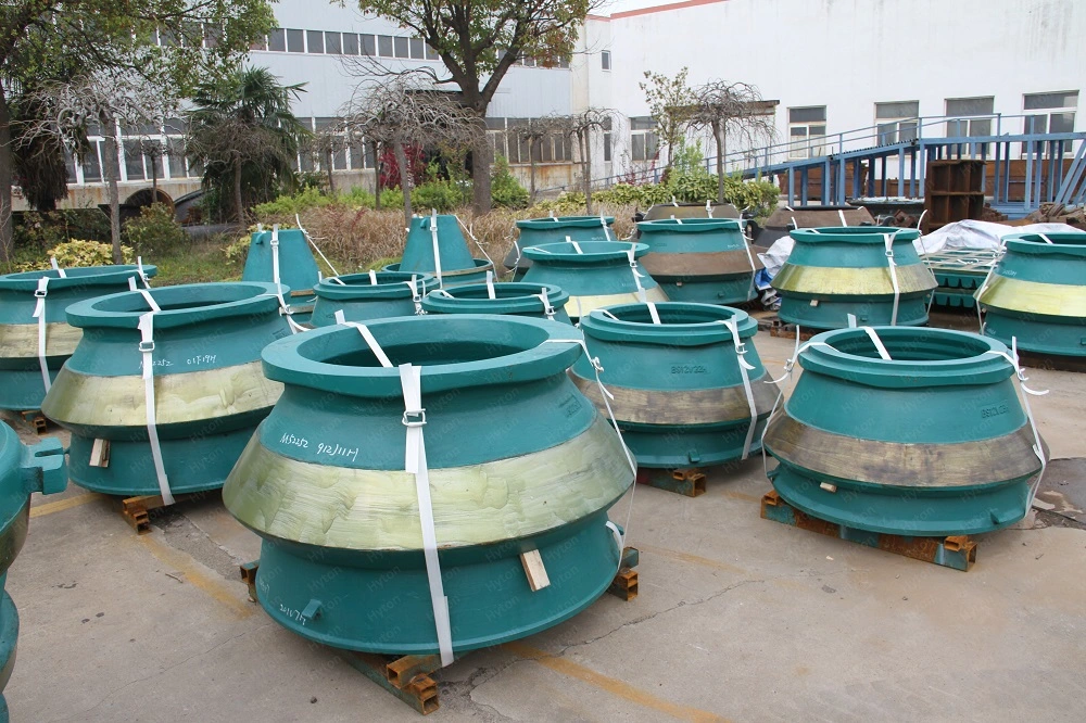 Mining Machinery Cone Crusher Spare Parts Concave and Mantle