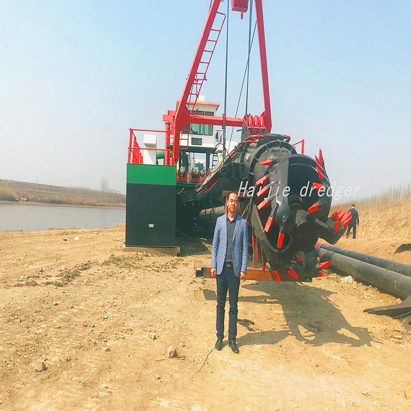 Hot Sale 12 Inch Cutter Suction Dredger with Cutter Head for River Sand