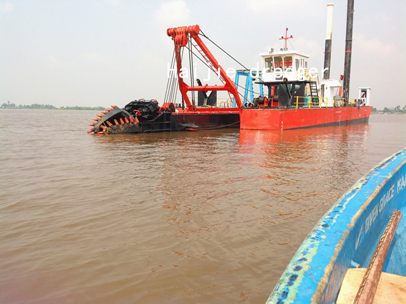 China 12 Inch Cutter Suction Dredger with Cutter Head for River Sand