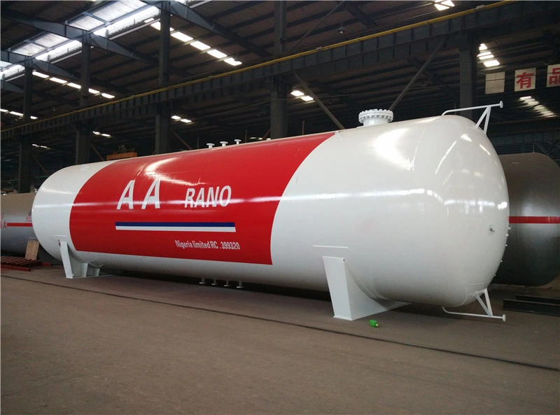 50-100 Tons Above Ground LPG Gas Bullet Storage Tanks Manufacture