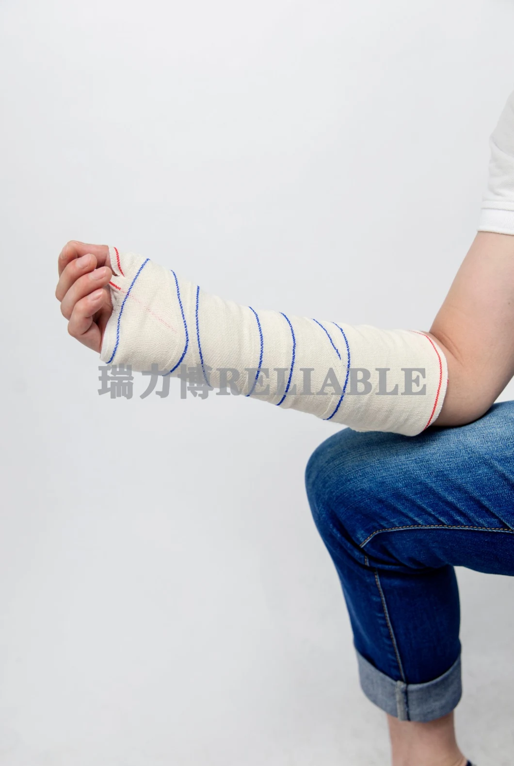Fast Hardening Orthopedic Synthetic Cast Splint Foot and Leg Splint