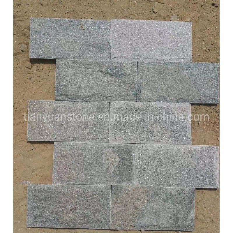 White Quartzite Mushroom Stone for Wall Cladding