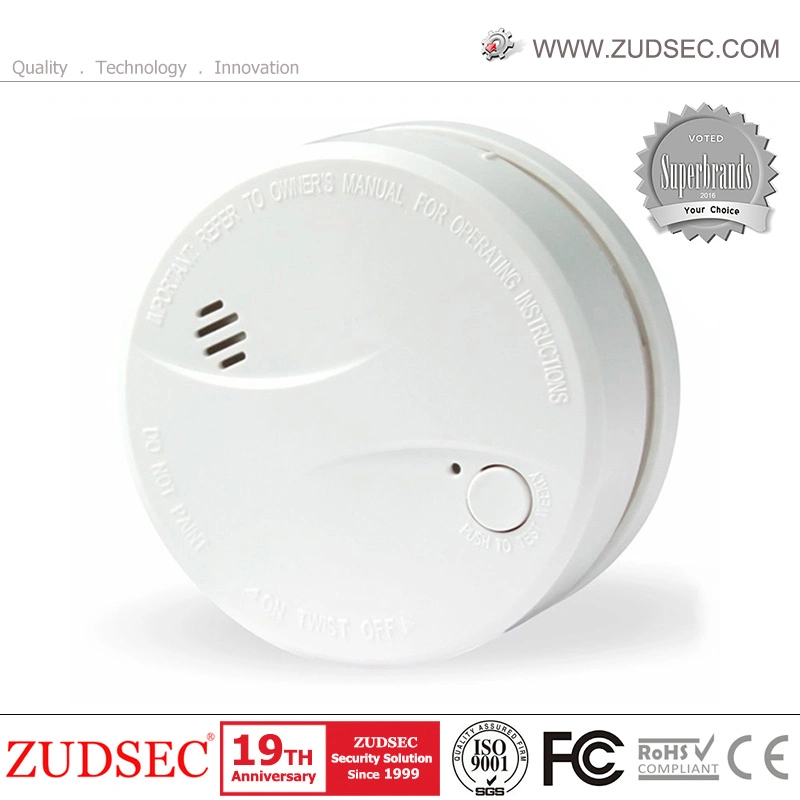 Wireless Independent Smoke Detector Fire Alarm, Standalone Fire Detector
