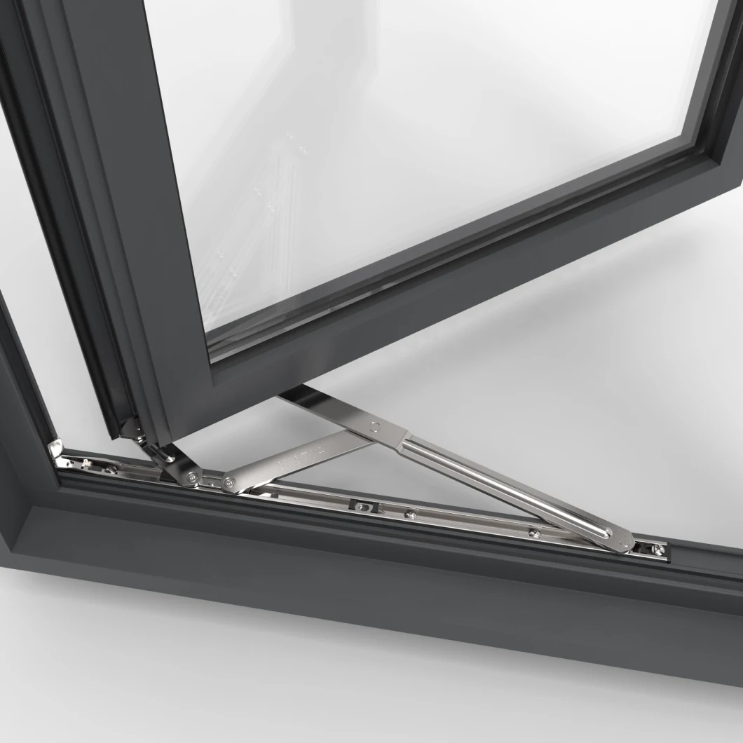 Double Glazed Aluminium Tilt and Turn Window Aluminum Glass Window