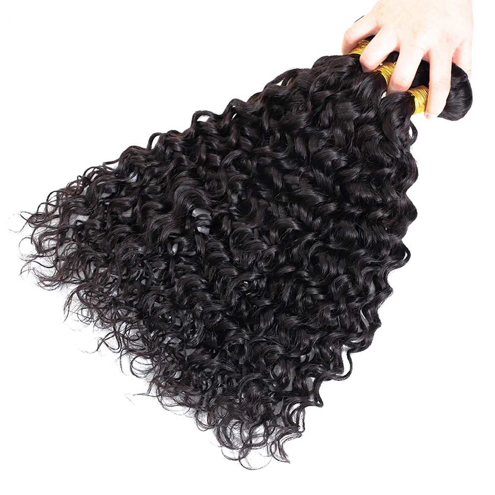 Factory Wholesale Hair Extensions for Curly Hair Thick Human Water Wave Hair