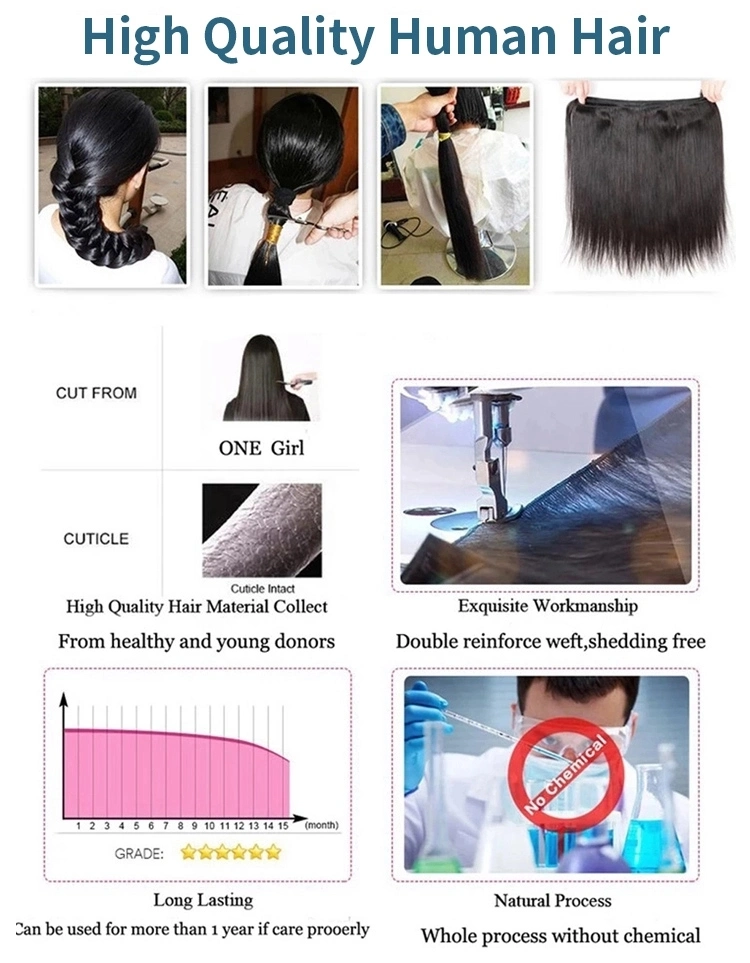 Kbeth Straight Bundle Hair Wholesale Virgin Brazilian Human Hair 9A Grade Silky Straight Hair Extension Weft