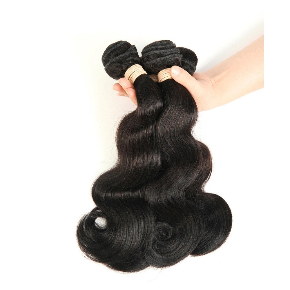 Cheapest Product Hair Extensions for Curly Virgin Hair Body Wave Thick Human Hair
