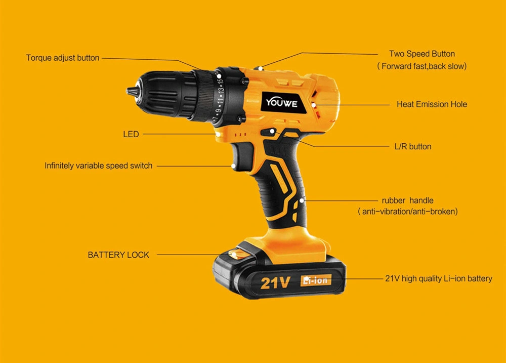 20V Cordless Hammer Drill