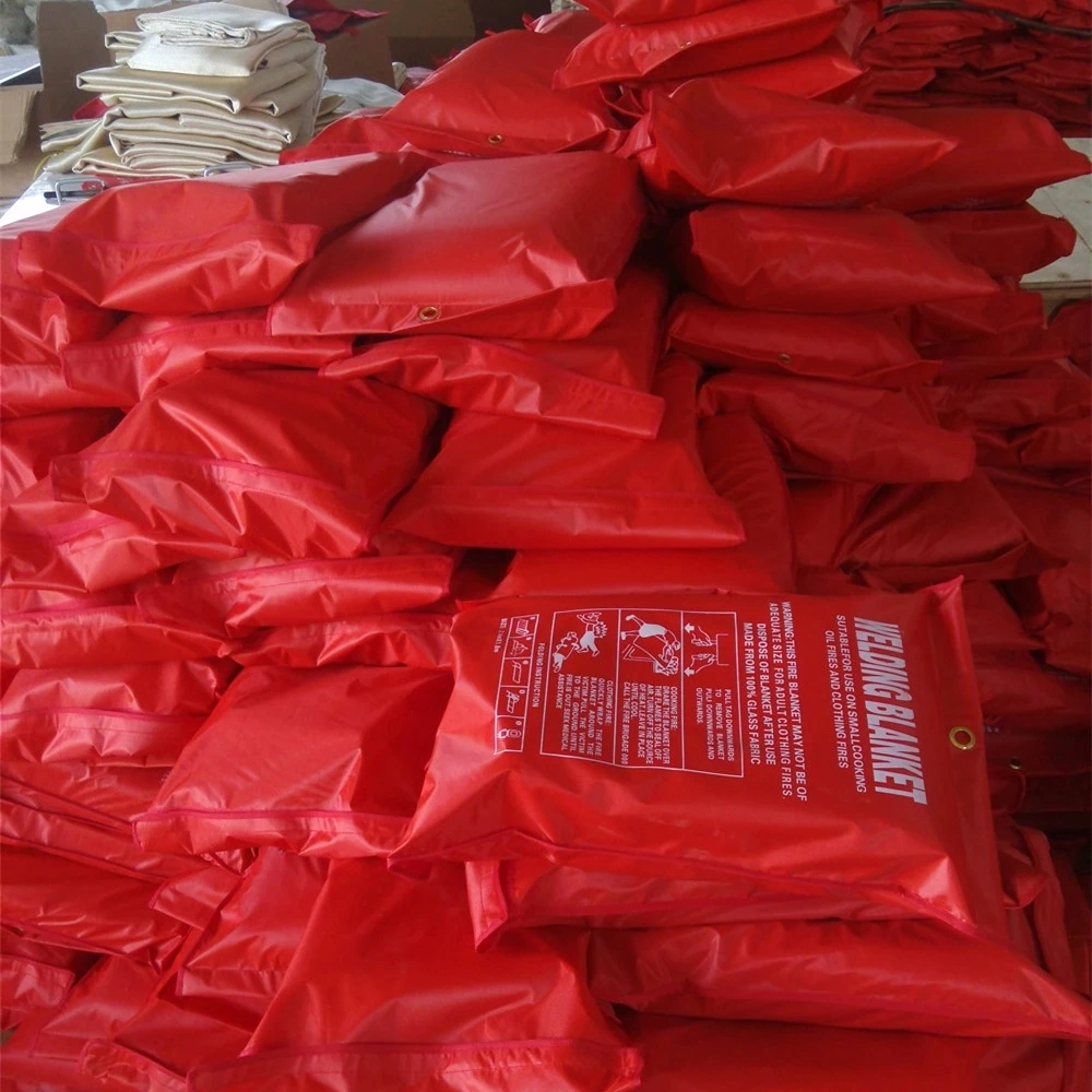 En1869 Fire Blanket Fiberglass Cloth Best Price Reach ISO9001 Fiberglass Fireproof Cloth for Fire Blanket