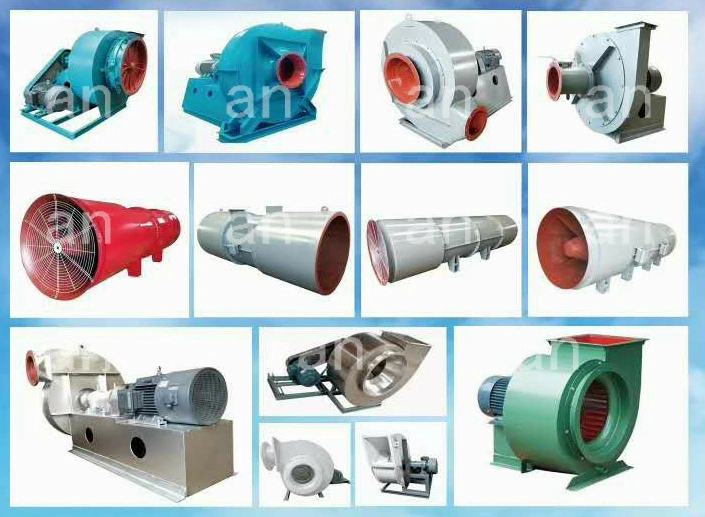 9-19 Medium Pressure Induced Draft Iron Industrial Fan Centrifugal Blower for Production Dust Exhaust ISO